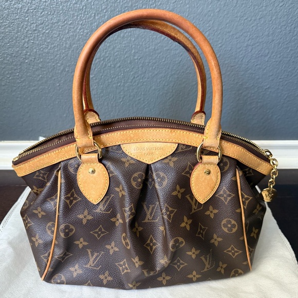 Louis Vuitton Brown and Tan Monogram Tivoli PM - Picture 1 of 8